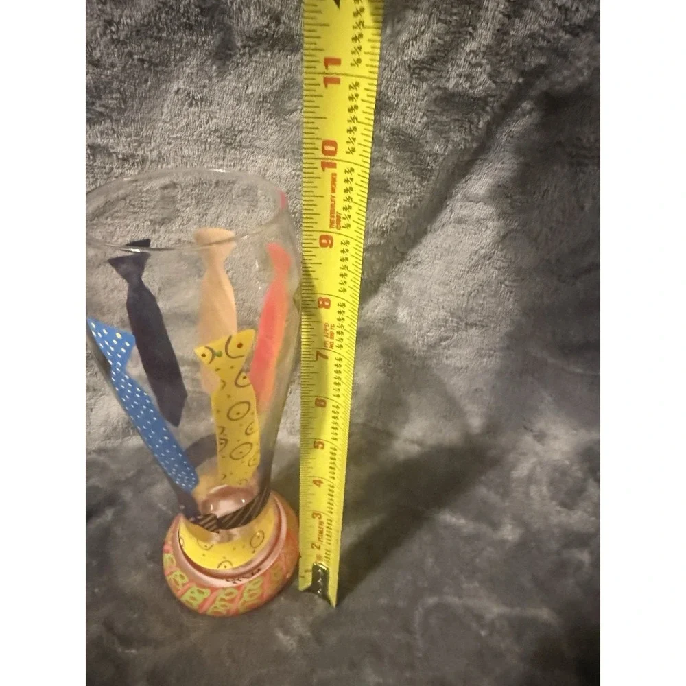 Lolita Fathers Day Not Another Mens Dad‎ Neck Tie Beer Pilsner Glass